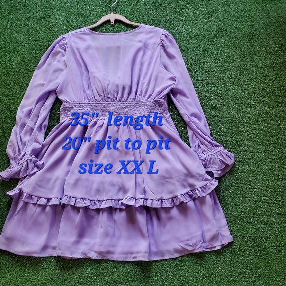 Sassy Tiered Swing Mini Skater Dress - Picture 9 of 9